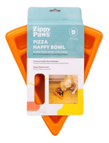 Alimentador Lento Para Perro Diseño Pizza - Zippypaws