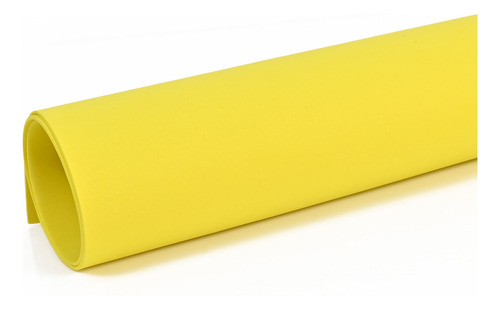 Goma Eva Lisa 40x60 Amarilla - Goldin Papelería