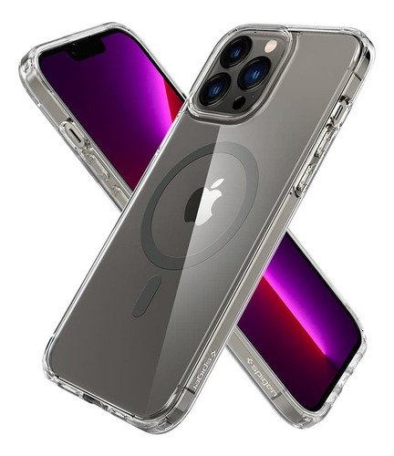 Imagem 2 de 8 de Capa Original Spigen iPhone 13 Pro Max Ultra Hybrid Magsafe
