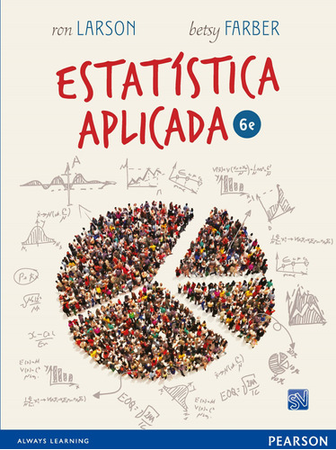 Estatística Aplicada, de Larson, Ron. Editora Pearson Education do Brasil S.A., capa mole em português, 2015