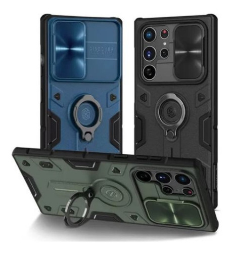 Imagen 1 de 9 de Samsung Galaxy S22 Ultra - Case Nillkin Camshield Armor