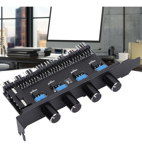 Controlador De Ventilador Para Computadora, 12 V, 4 Pines, 8