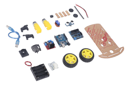 Kit Programable De Coche Inteligente, Chasis De Robot, Desar