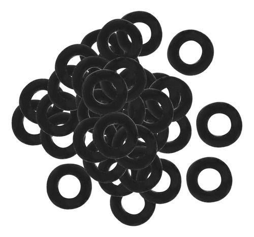 2 X 100 Juntas De Tambor Para Rack, Arandelas De Negro