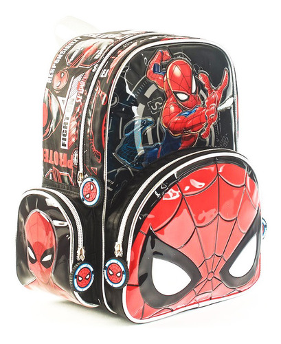 Mochila Spiderman Go Spidey Espalda 12 Original