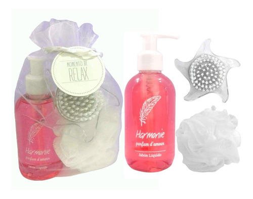 Pack Regalo Mujer Spa Baño Aroma Rosas Set Kit Relax N53