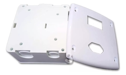 Caixa Com 1 Interruptor 25a + Tomada 20a Embutir - Ilumi
