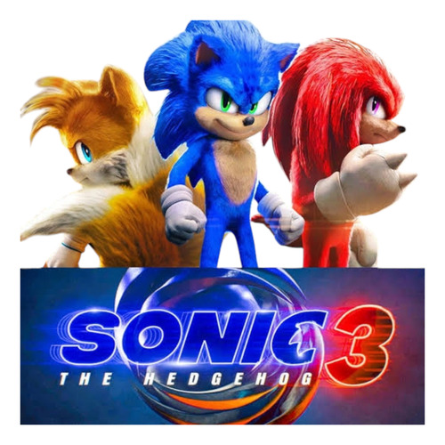 Coleccion Completa Cajita Feliz Sonic 3 Mcdonalds 2024 (Usado)