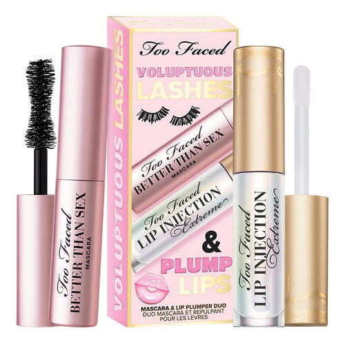 Too Faced Voluptuous Lashes & Plump Lips Mini Mascara