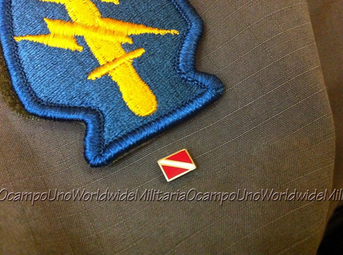 Us Special Forces Combat Scuba Diver Mini Pin. Nuevo
