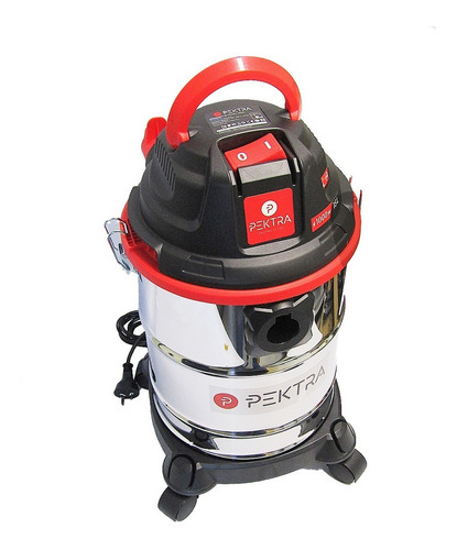 Imagen 2 de 6 de Aspiradora Industrial Pektra 15 L Polvo Liquido Aluminio