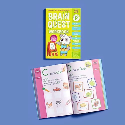 Libro De Trabajo De Brain Quest: Edición Revisada De Pre-k (