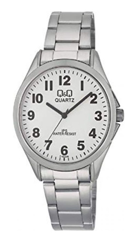 Reloj Para Hombre Q&q C192j204 C192j204y Plateado