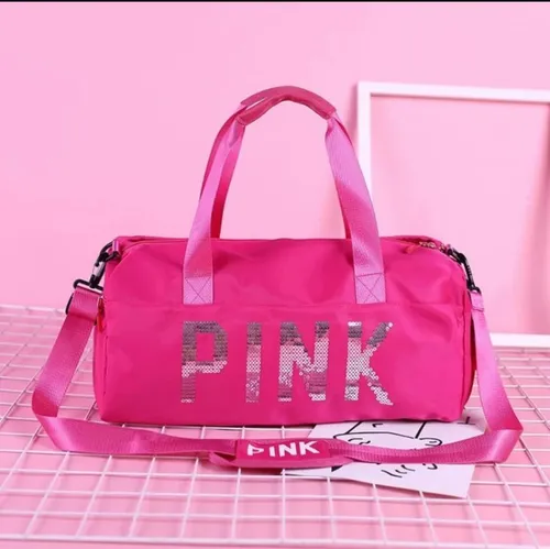 Bolsos deportivos pink hotsell