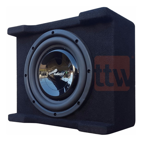 Caja Subwooofer 8 Slim Audiopipe Apsb-8-bdf 300 150 Rms P-i