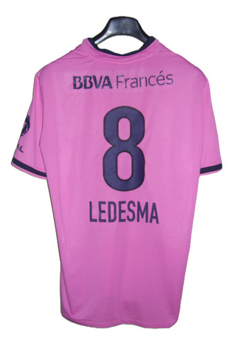 Boca Juniors Polémica Nike 2013 Rosa #8 Ledesma Talle Xl (Usado)
