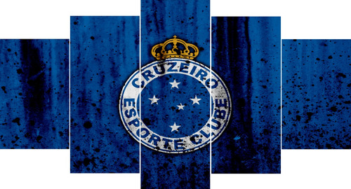  Quadros Decorativo Cruzeiro Campeão Mineiro Clube 06mmmdf