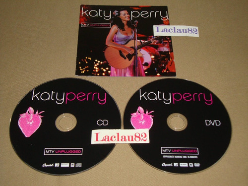 Katy Perry Mtv Unplugged 2009 Capitol Cd + Dvd