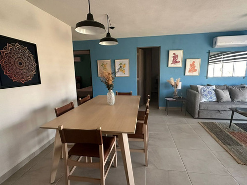 Departamento Vanguardista Amueblado Y Equipado Con Increible Club De Playa Pivado Y Parque Con Canchas Deportivas