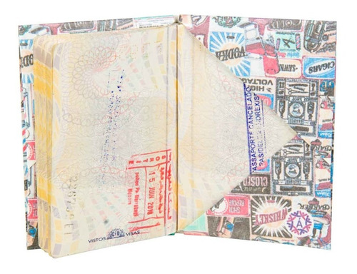 Capa De Passaporte De Papel Tyvek Ágora | Vintage