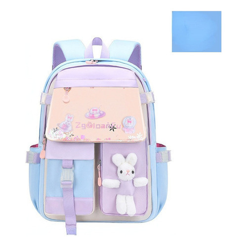 Mochila Escolar Impermeable De Gran Capacidad Para Niñas Kawaii 