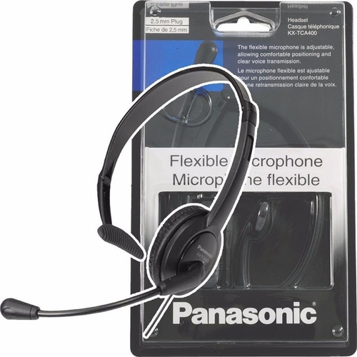 Imagen 2 de 5 de Auricular Headset Panasonic Kx-tca400 Telefonos Manos Libres