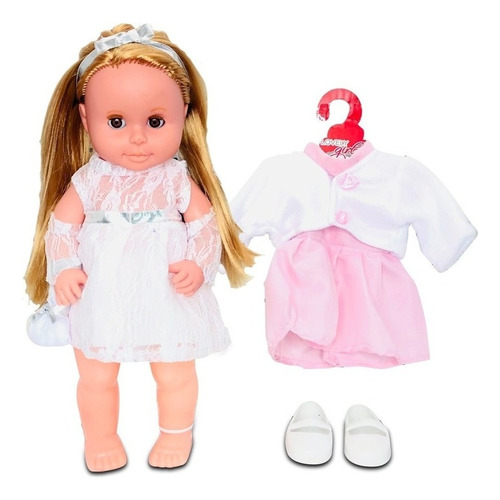 Muñeca Cariñito Con Ropa De Fiesta Lovely Girl Tun Tunishop