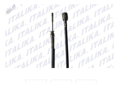 Cable Velocimetro Dm150 Roja Italika 