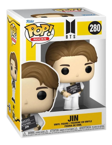 Funko Pop Rocks: Bts Butter - Jin #280 Original