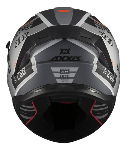 Casco Para Moto Axxis Panther Passenger A1 Mate Ece22.06 Negro A1 Mate Xl