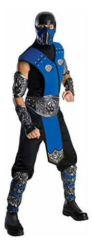 Mortal Kombat Sub Zero Disfraz Para Adulto