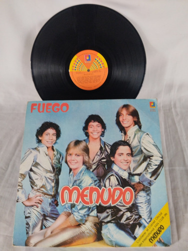Lp Disco De Acetato De Menudo - Fuego (Usado)