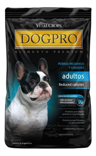 Alimento Colonia El Ombú Dogpro Reducido En Calorias X 7,5kg