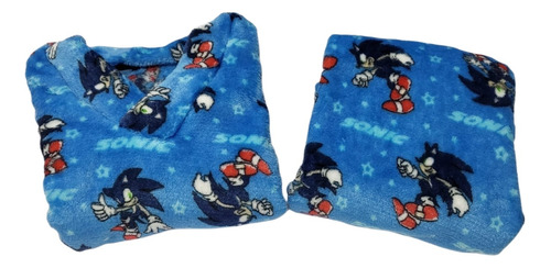 Pijama Térmica Sonic Niños. Envío Rápido 