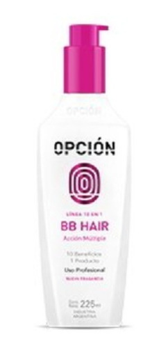Crema Opcion Sin Enjuague 10 En 1 Bb Hair 10 En 1 Profesiona