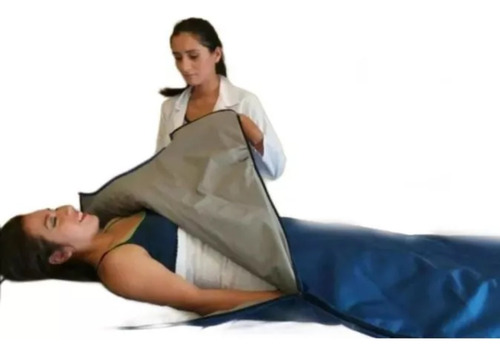 Manta Termica Sauna, Reductora Con Vibracion Para Relajacion