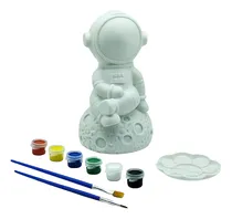 Comprar Alcancía Astronauta Infantil Para Pintar Pinturas Y Pincel