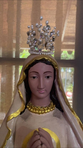 Imagen 6 de 10 de Corona Para Virgen, Santa O Imagen Religiosa