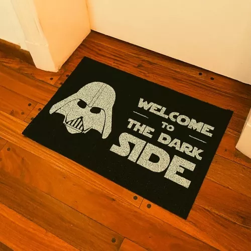 Limpiapies, felpudo, alfombra de entrada Starwars Welcome to the