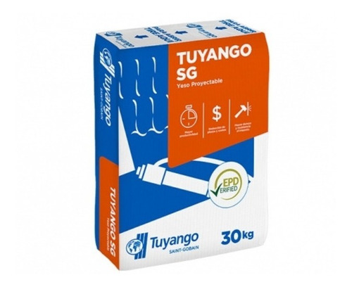 Bolsa Yeso Tuyango Proyectable X 30 Kg 