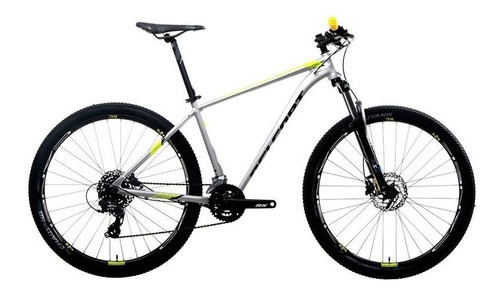 Imagen 1 de 5 de Mountain bike Belfort Bikes Coatl XCE  2022 R27.5 7v cambios Shimano M315-TS y Shimano Tourney TX800 color gris/amarillo