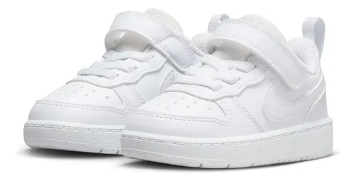 Tenis Bebe E Infantil Nike Court Borough Low Recraft Blanco