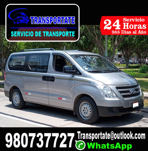 Alquiler De Minivan Hyundai H1 Con Chofer Mini Van Mini Bus