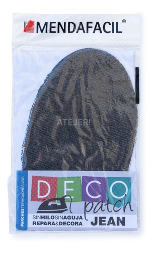 Imagen 4 de 6 de Pitucones De Jean Marca Mendafácil Art 207 Por Unidad
