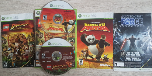 Kung Fu Panda + Lego Indiana Jones Xbox 360 (Usado)