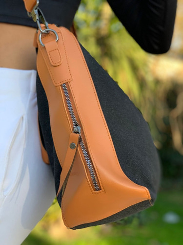 Imagen 5 de 10 de Cartera Bolso Morral De Hombro Bandolera Importada Lona Dama