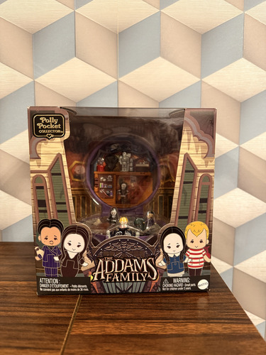 Polly Pocket Collector Set The Addams Family Wednesday Doll