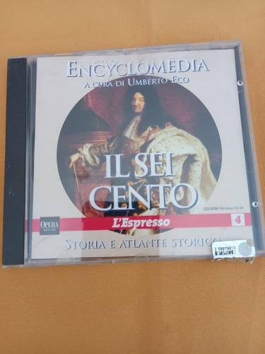 C D Rom - Encyclomedia - Sei Cento  04 Storia E Atlante