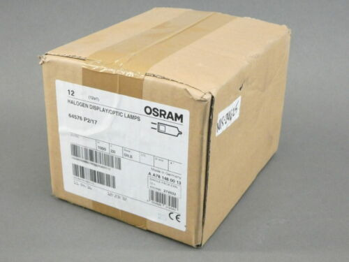 *sealed Pack Of 12* Osram 64576 Halogen Displays/optic B Yyx