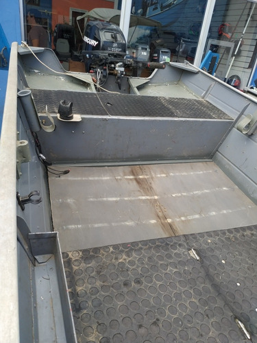 Lancha Aluminio Polimarine 4,40. Trailer. Mercury 15 Hp 4tt